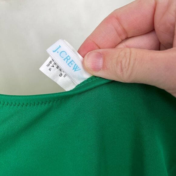 J. Crew Emerald Halter One Piece Swimsuit - Picture 5 of 11